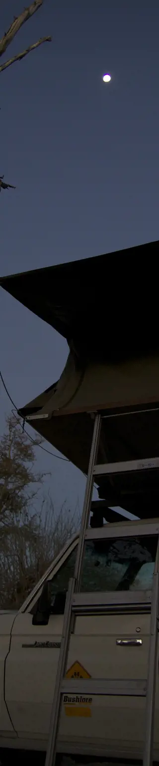 Schlafe unter dem Sternenhimmel der Kalahari